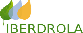 Iberdrola Logotipo para artículos de compañías proveedoras de energía, productos y servicios