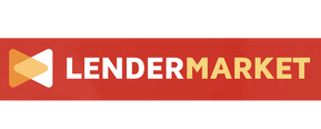 LenderMarket Logotipo para artículos de compañías financieras y productos