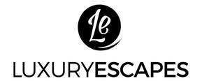 Luxury Escapes Logotipos para artículos de agencias de viaje y experiencias vacacionales