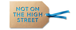 Not On The High Street Logotipo para artículos de compras online para Opiniones sobre comprar suministros de oficina, pasatiempos y fiestas productos