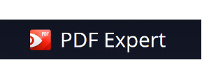 PDF Expert Logotipo para artículos de Hardware y Software