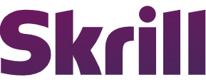 Skrill Logotipo para artículos de compañías financieras y productos