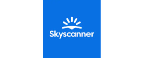 Skyscanner Logotipos para artículos de agencias de viaje y experiencias vacacionales