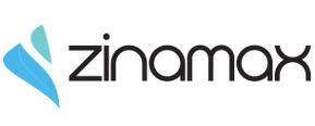 Zinamax Logotipo para artículos de dieta y productos buenos para la salud