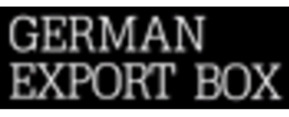 German Export Box Logotipo para artículos de compras online para Artículos del Hogar productos