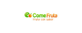 ComeFruta Logotipo para productos de comida y bebida