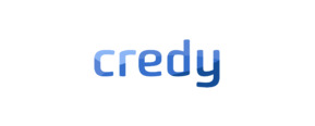 Credy Logotipo para artículos de préstamos y productos financieros