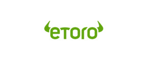 EToro Logotipo para artículos de compañías financieras y productos