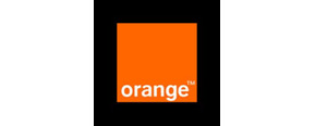 Orange Logotipo para artículos de productos de telecomunicación y servicios